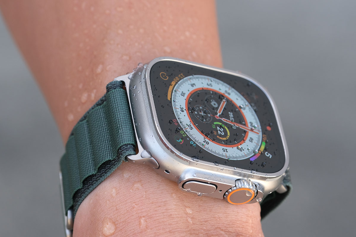 Apple Watch Ultra 海やプールでも使える