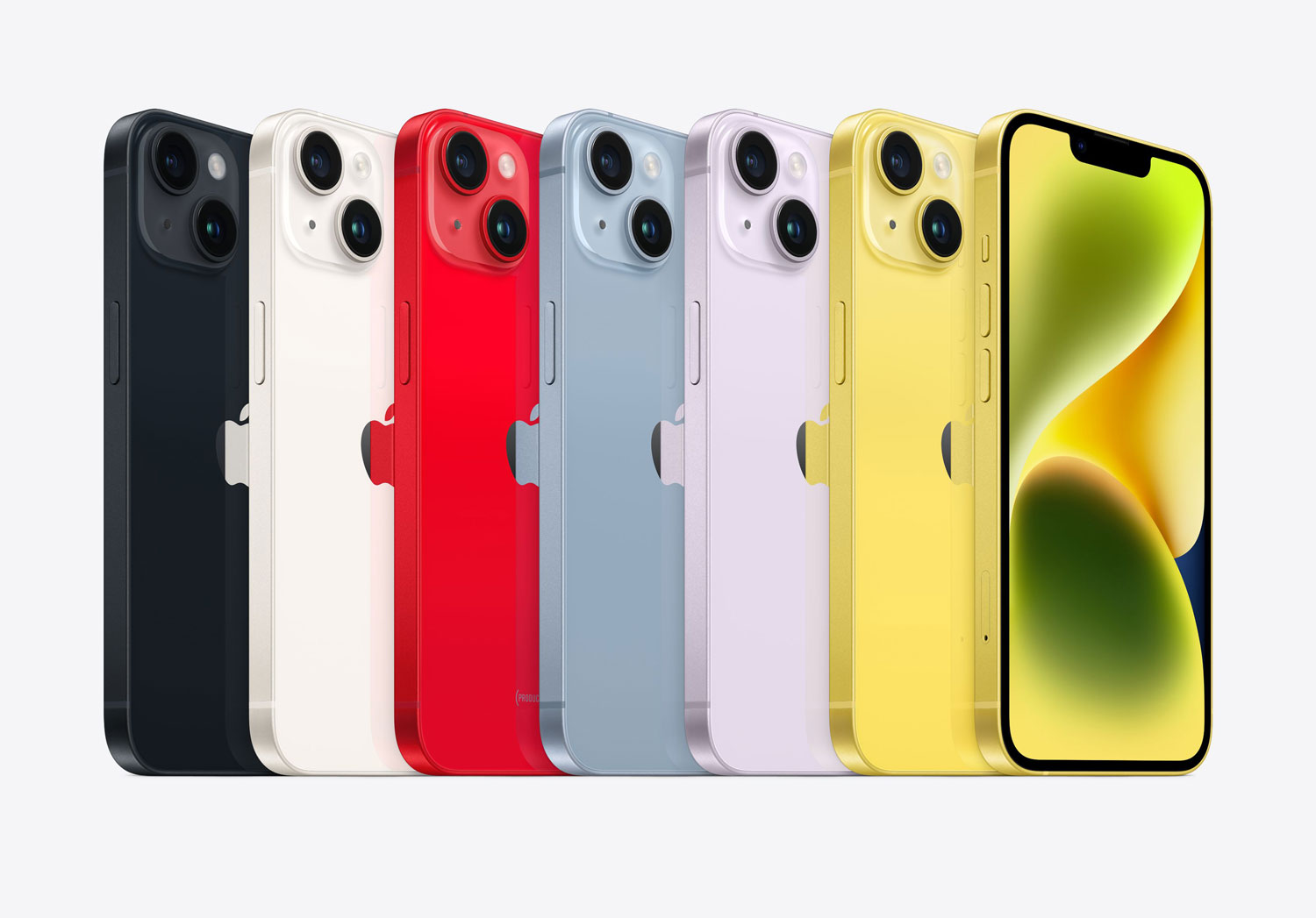 iPhone 14 カラーラインナップ