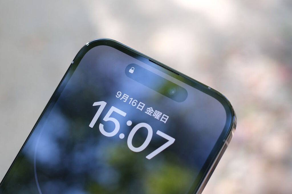 iPhone 14 ProのDynamic Island