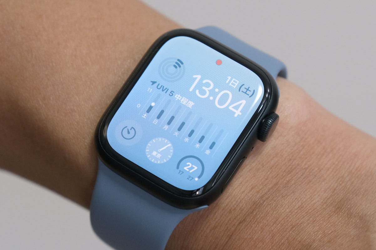 Apple Watch 8 ベゼルの幅