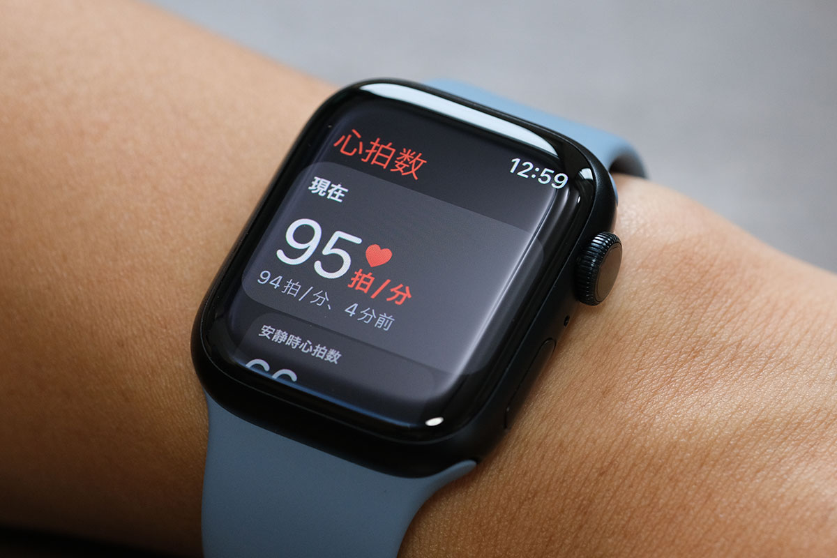 Apple Watch 8 心拍数計測