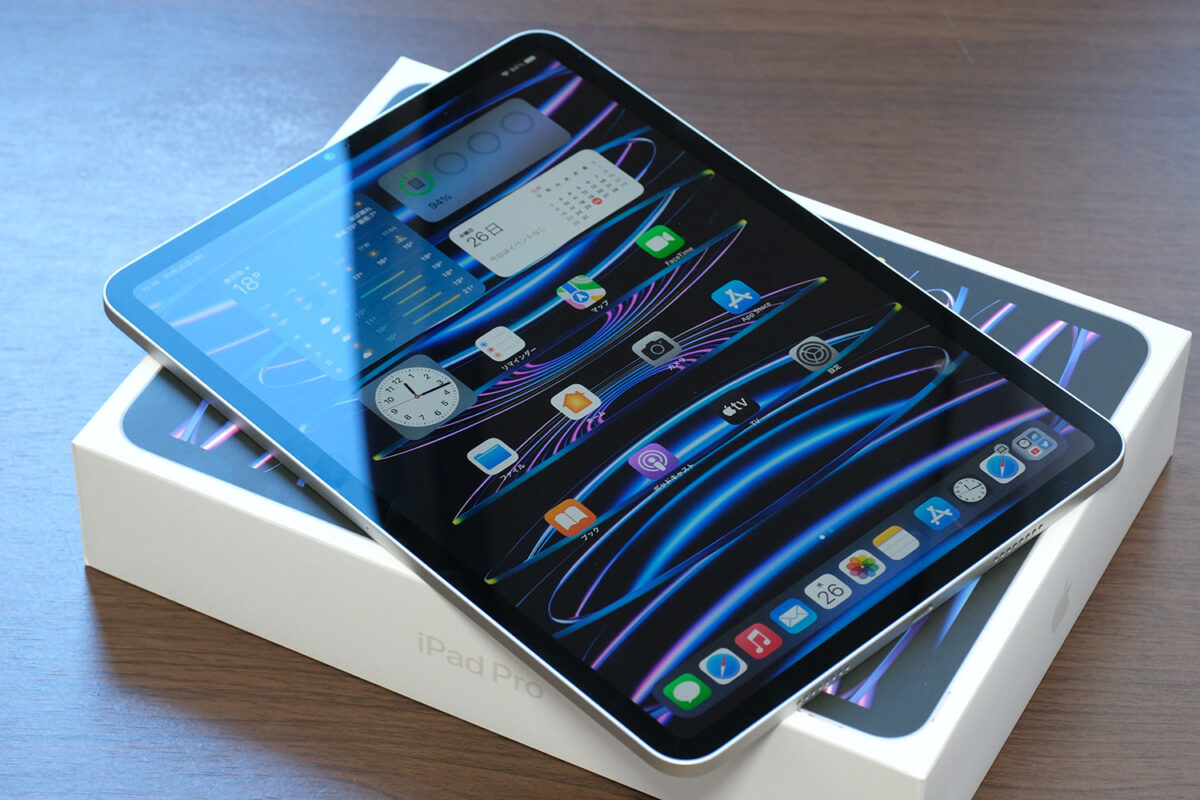 iPad Pro 11インチ(第4世代)正面デザイン