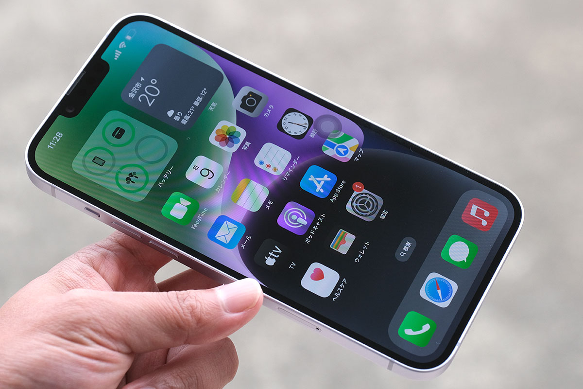 iPhone 14 Plus 軽い