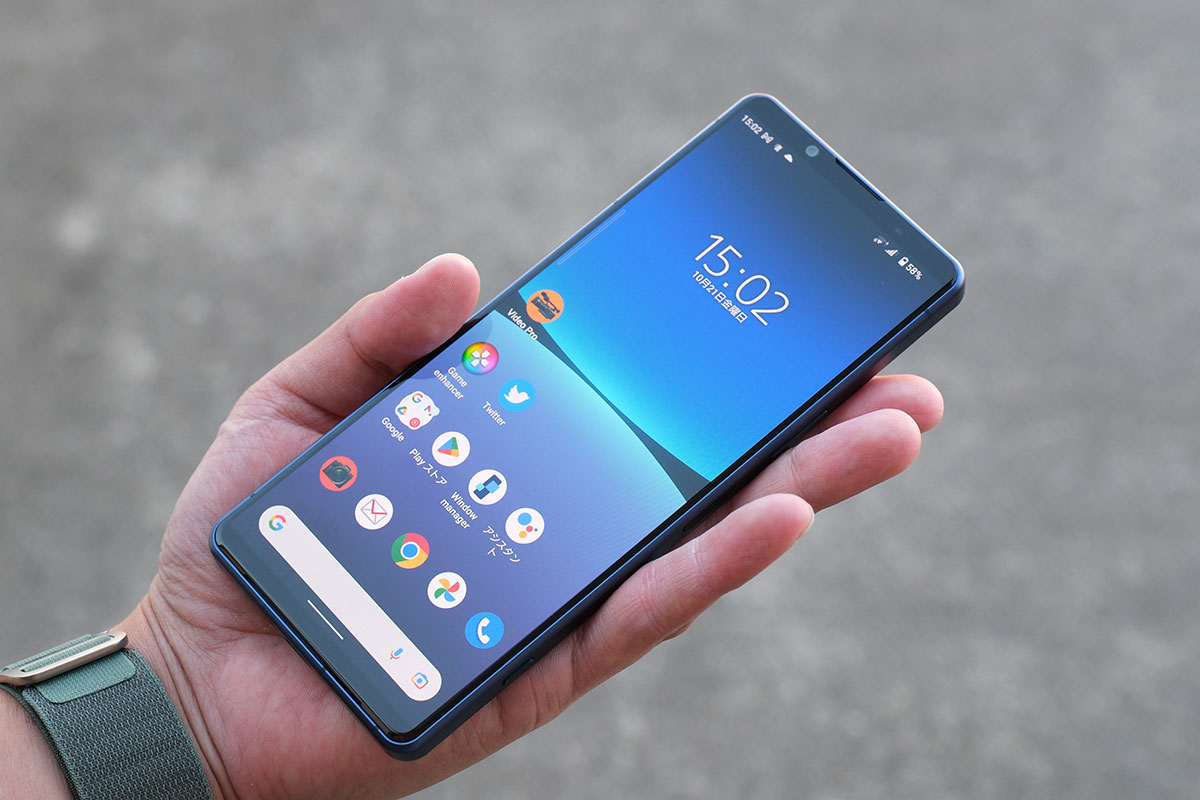 Xperia 5 IV コンパクトな筐体