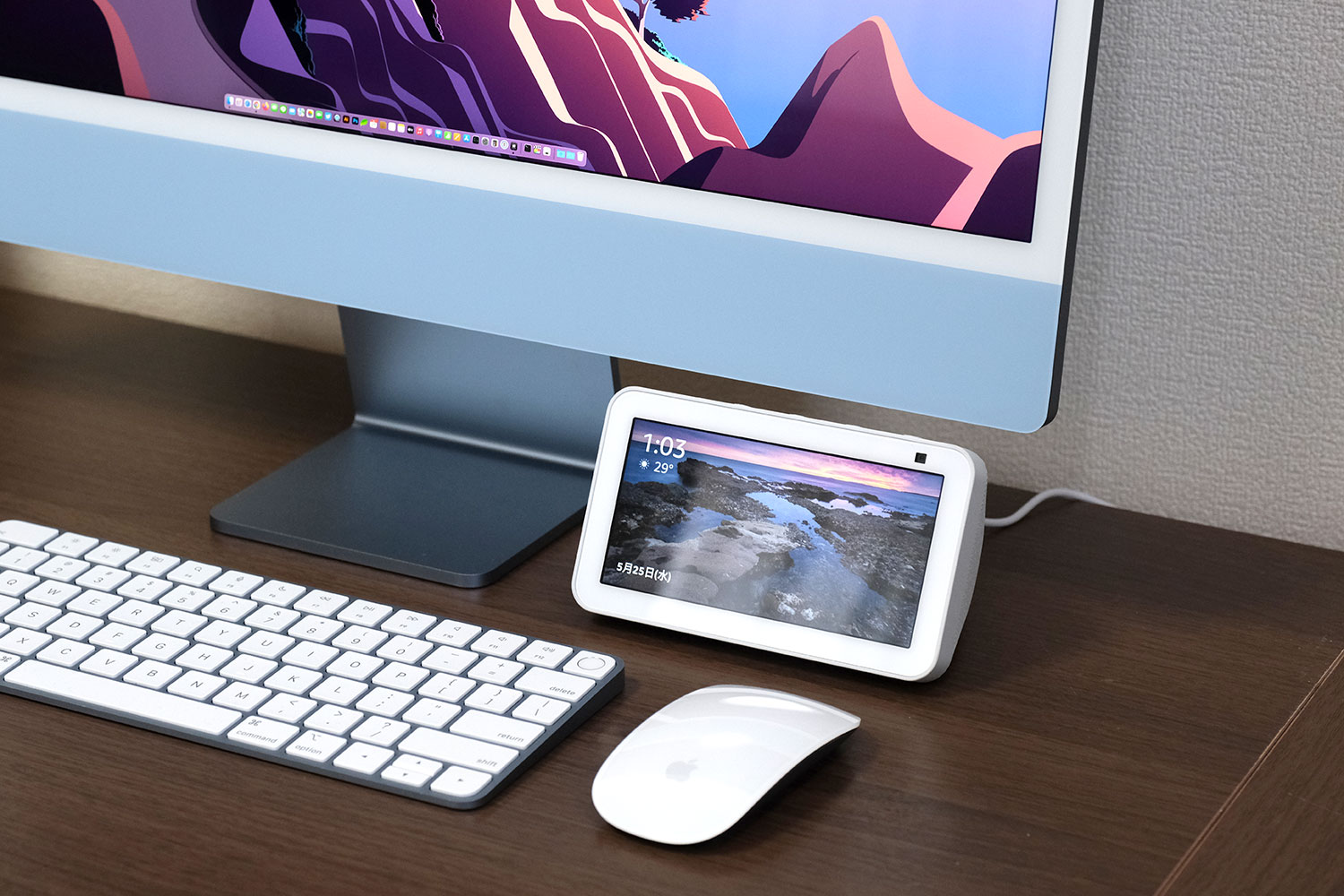 Echo Show 5 + iMac 24インチ