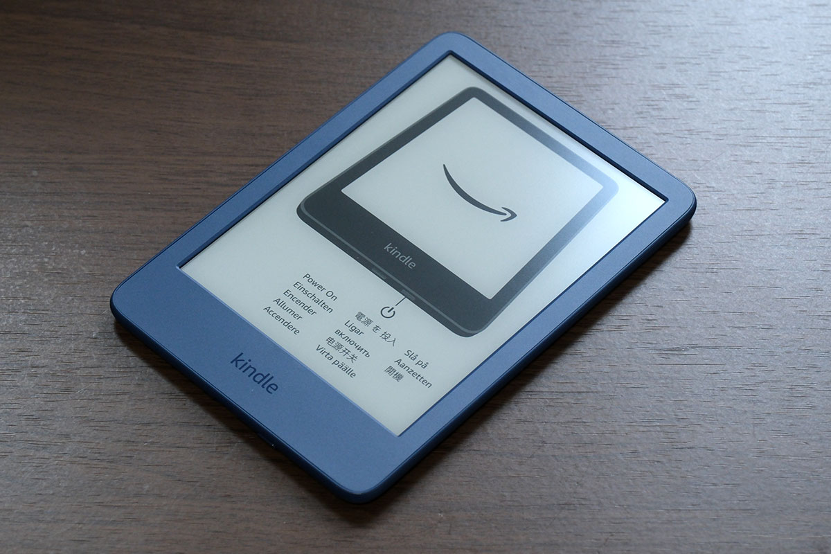 Kindle 2022 正面デザイン
