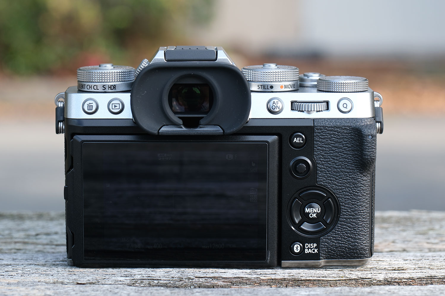 X-T5 本体デザイン 背面