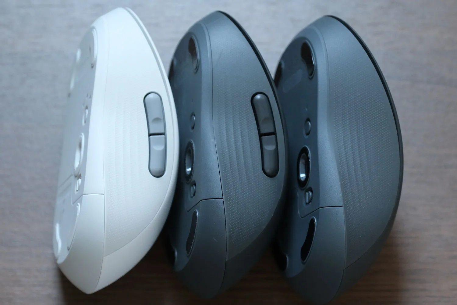 Logicool M750、M650、M550 サイド比較