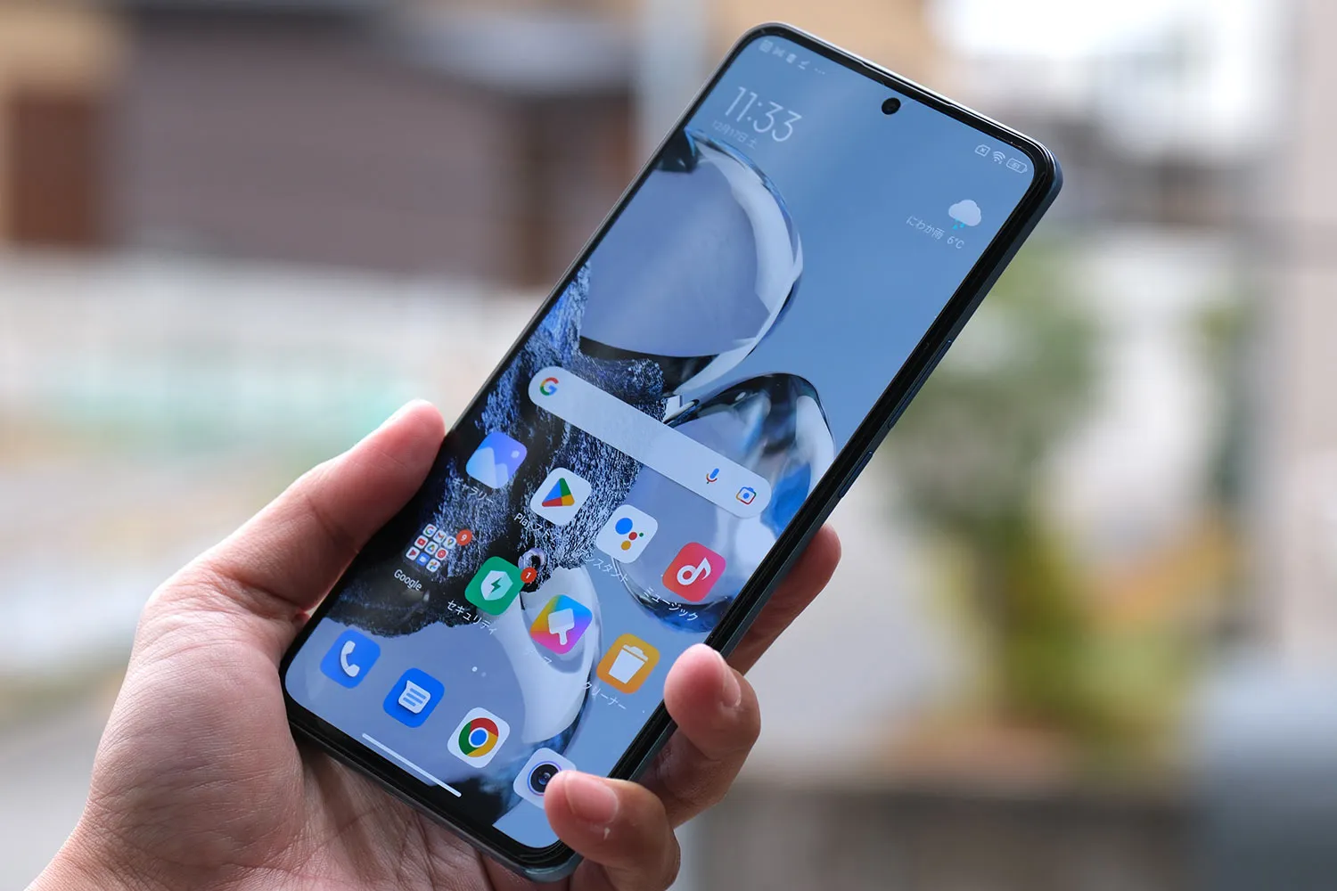 Xiaomi 12T Pro 正面デザイン