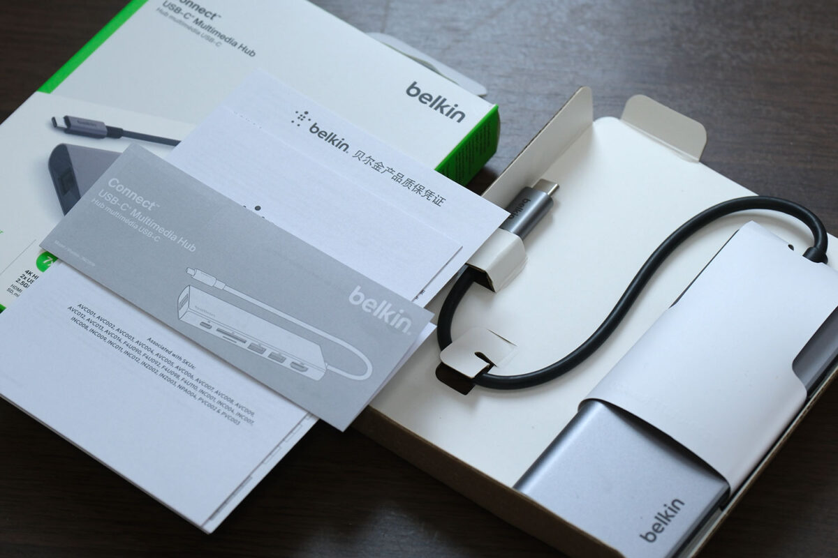 Belkin USB-C Connect 7-in-1 説明書