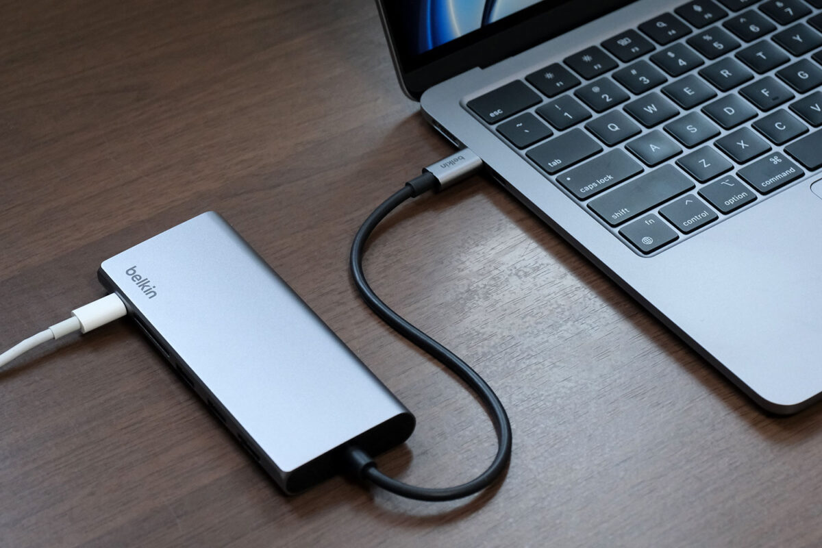 Belkin Connect USB-C 7-in-1 安定感
