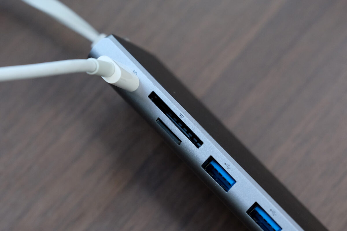 Belkin USB-C Connect 7-in-1 microSDカード対応