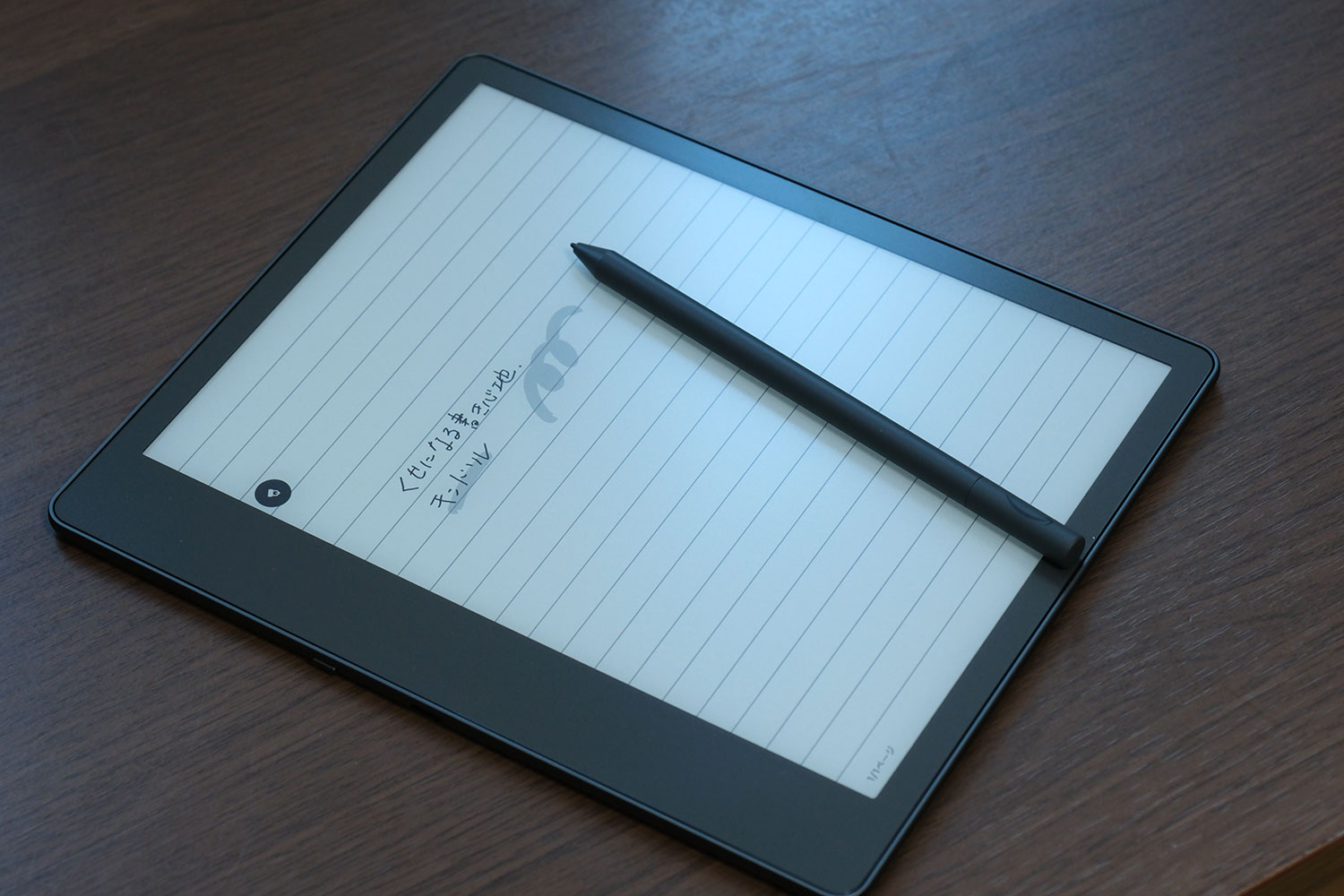 Kindle Scribeとスタンダードペン