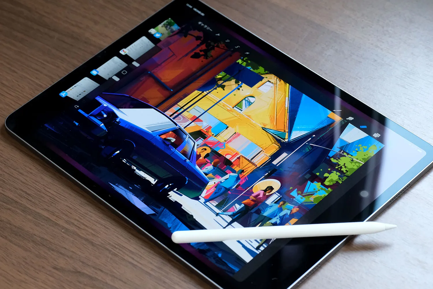 iPad Pro 12.9インチでイラストを描く