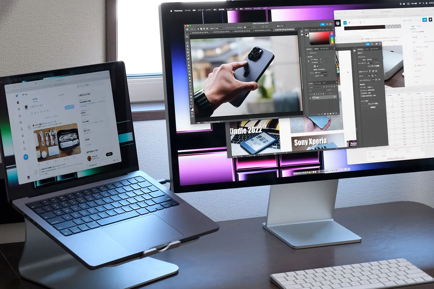 MacBook Pro 14インチでクリエイティブ