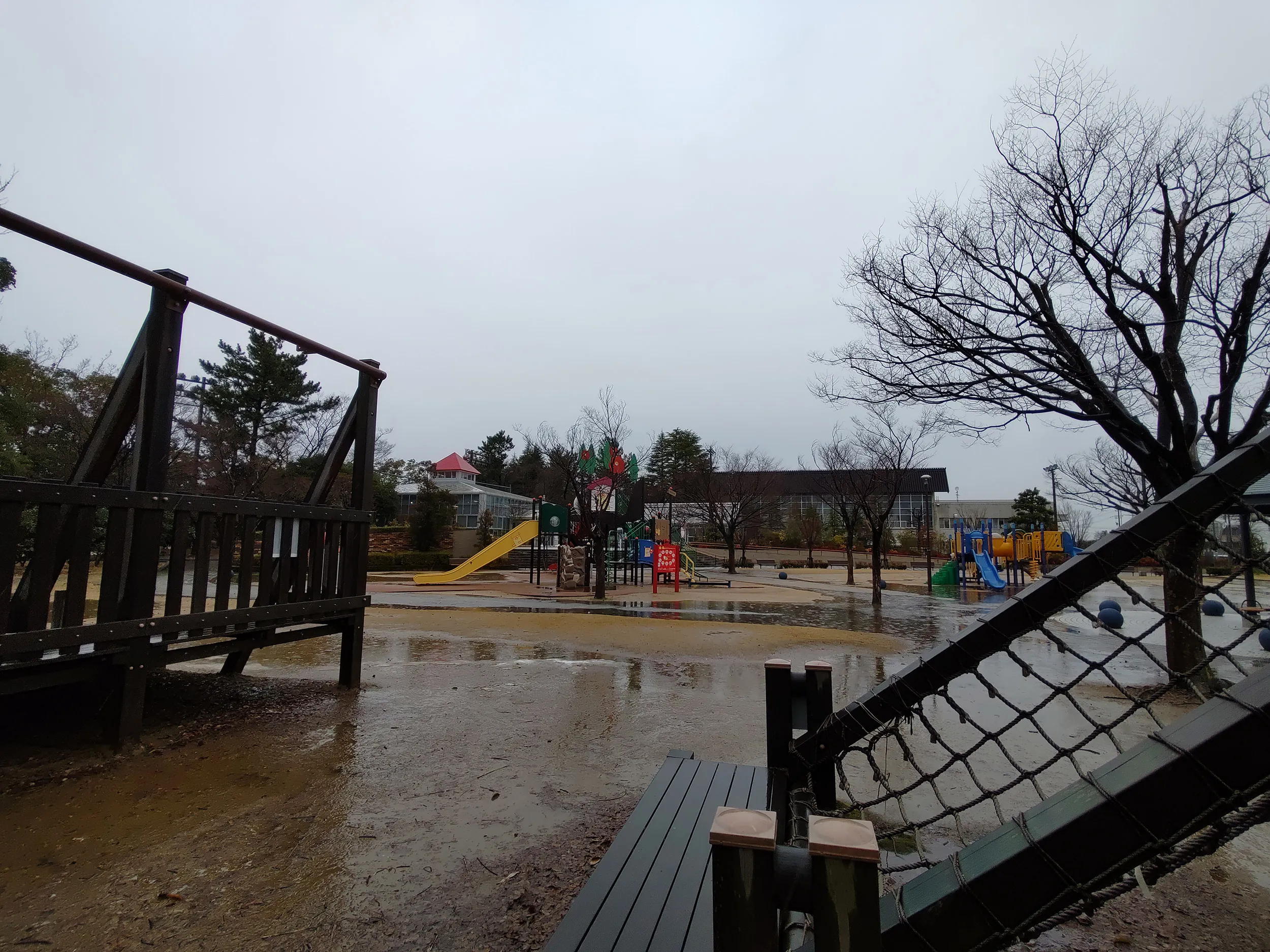 arrows 5G 超広角 公園遊具