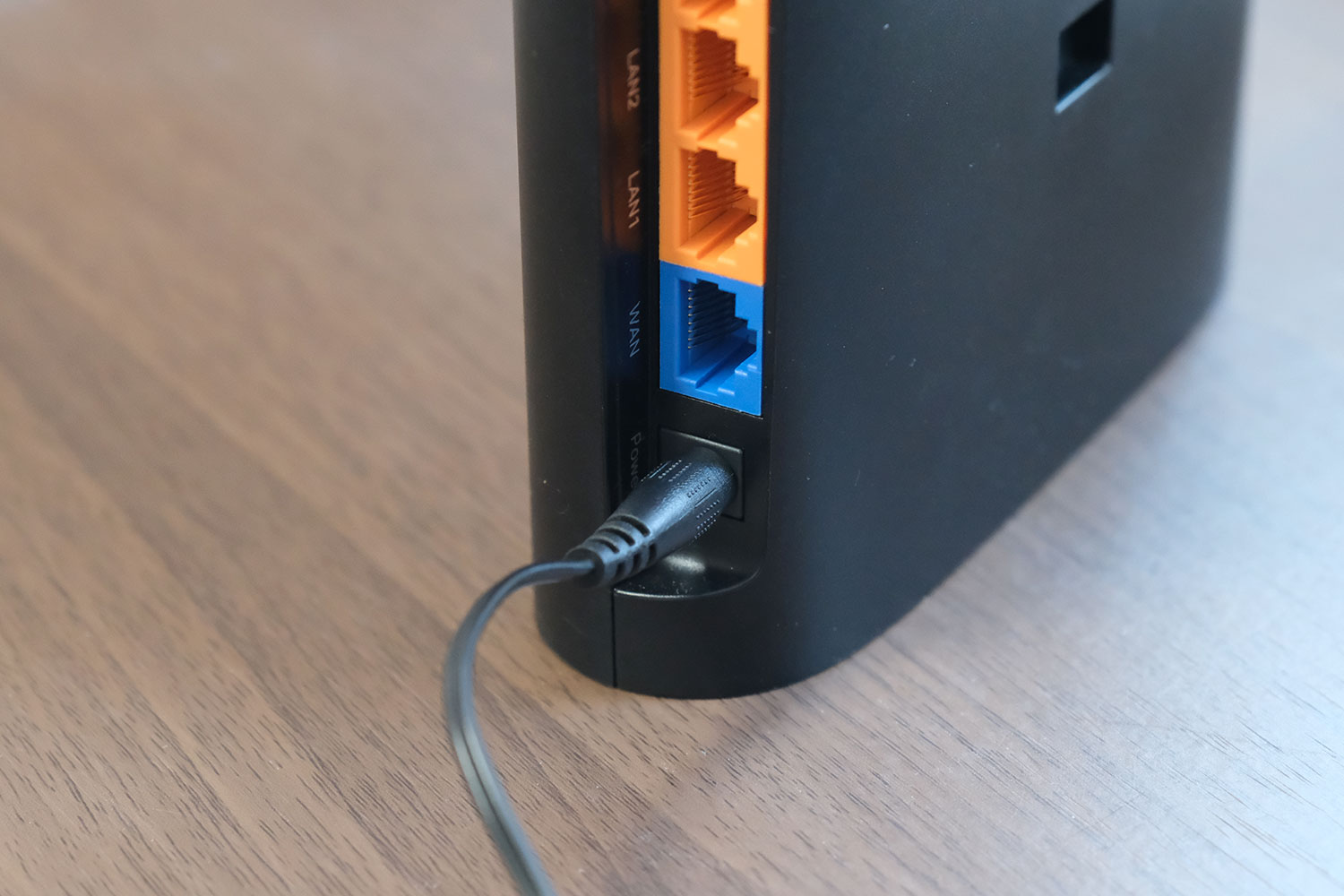 Archer AX3000 電源ポート