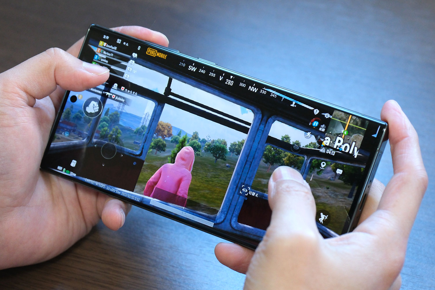 Galaxy S23 Ultra PUBGモバイル
