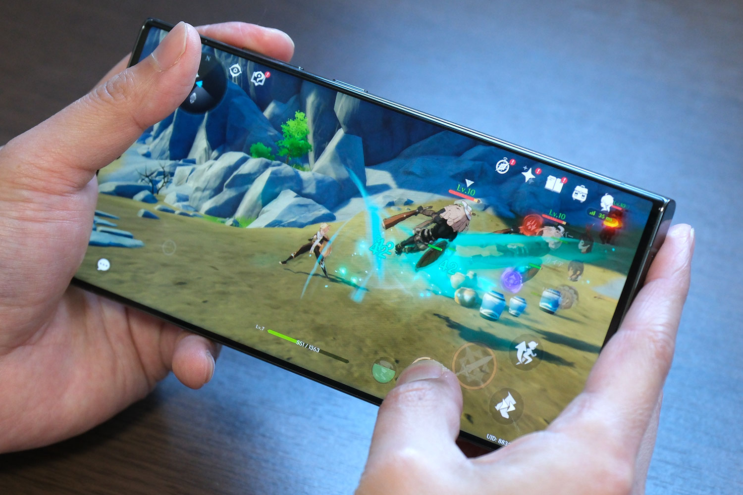 Galaxy S23 Ultra 原神を快適にプレイ