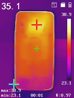 Galaxy A54 5G 端末発熱