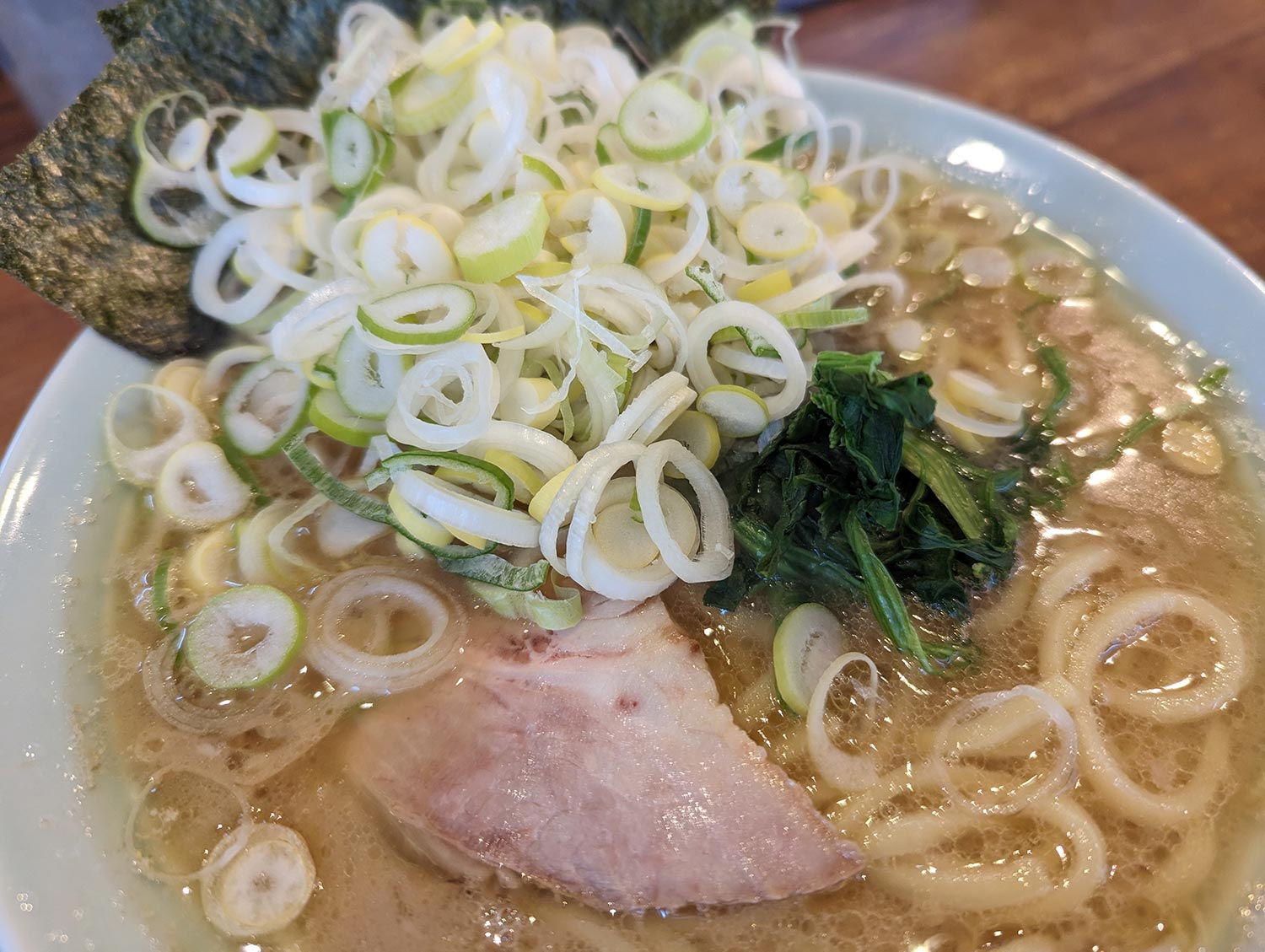 Pixel 7 広角カメラでラーメンを撮影
