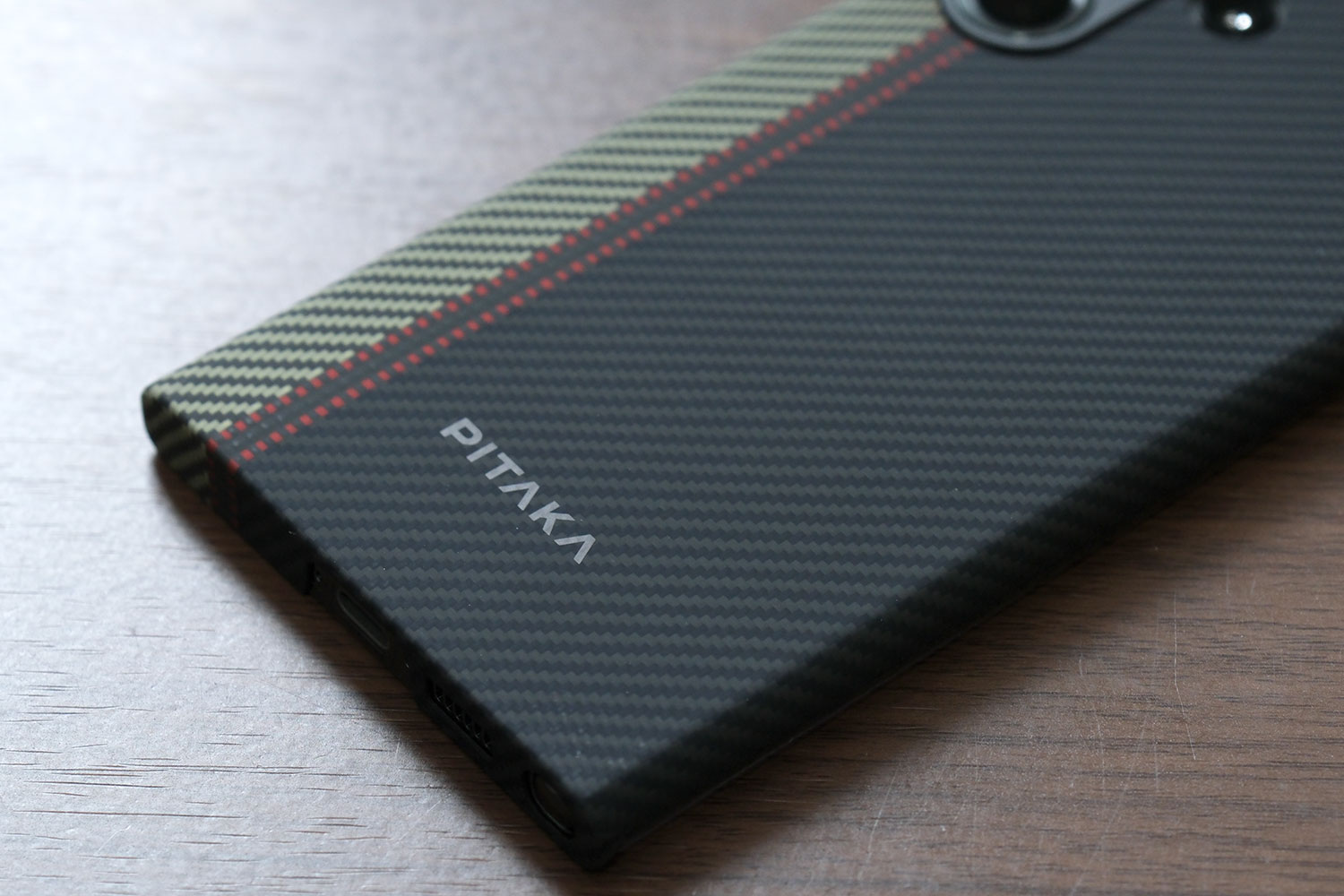 MagEZ Case3 for Galaxy S23 Ultra PITAKAのロゴ部分
