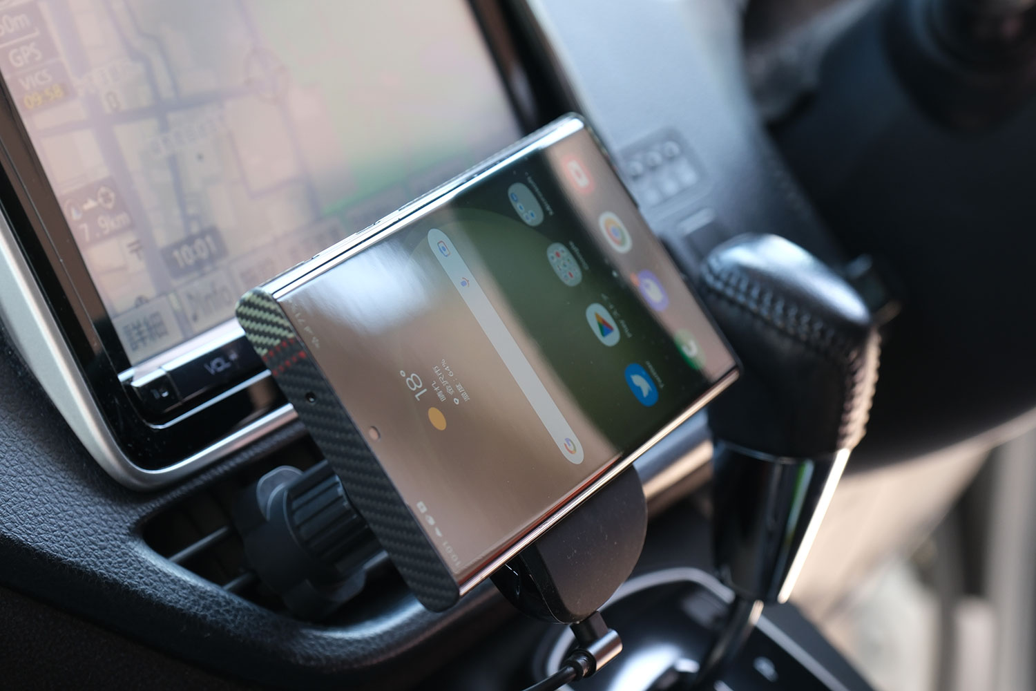 MagEZ Car Mount Pro + Galaxy S23 Ultra