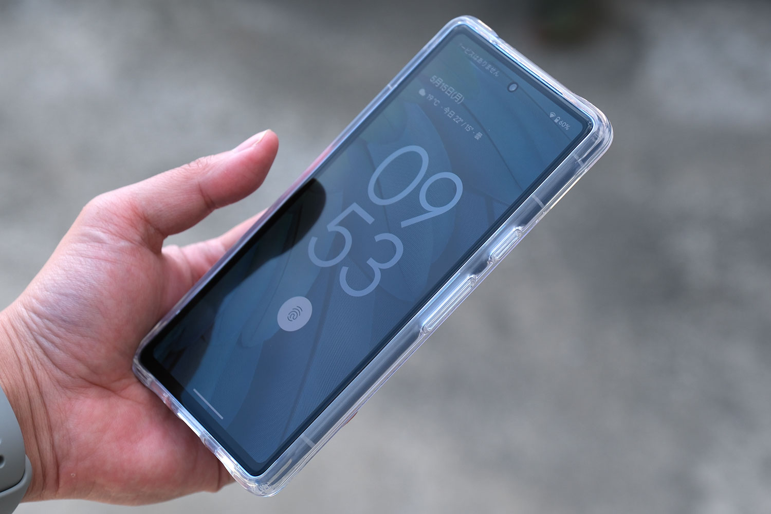 Pixel 7a 純正ケース(正面)