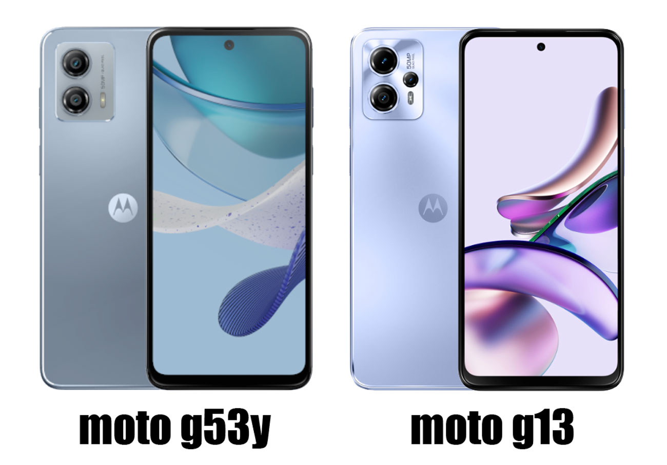 moto g53y vs moto g13