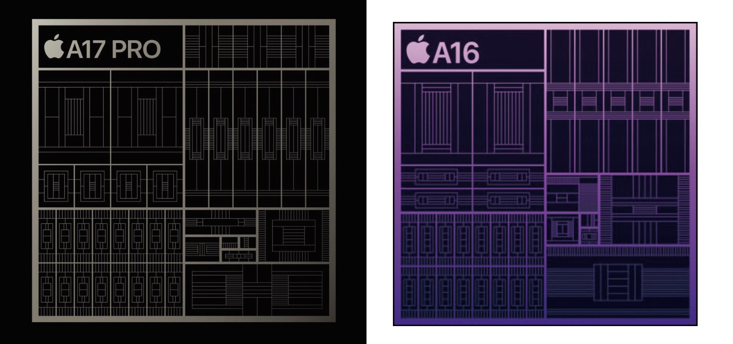 A17 Pro vs A16 Bionic