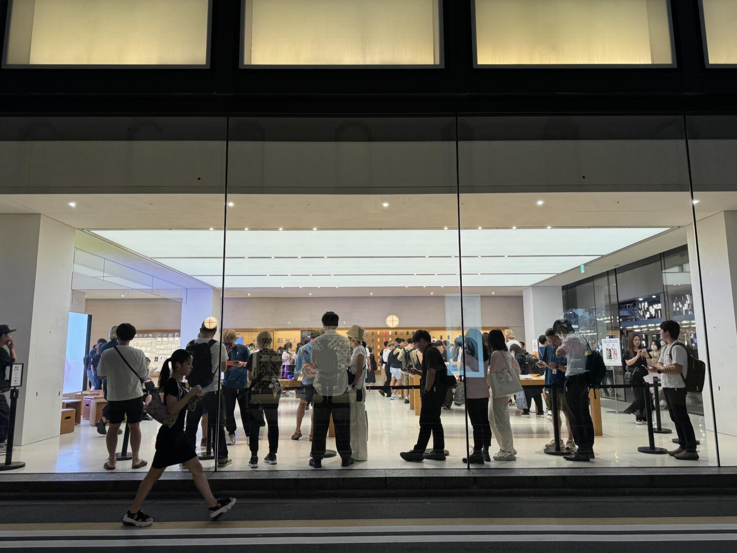 iPhone 15 Pro Apple京都を撮影