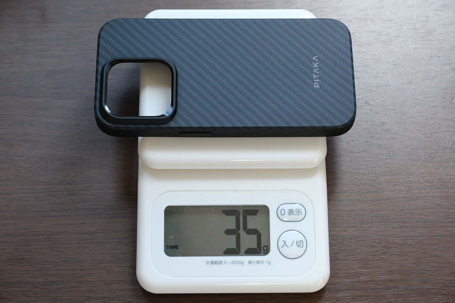 MagEZ Case Pro 4 for iPhone 15 Pro 本体重量