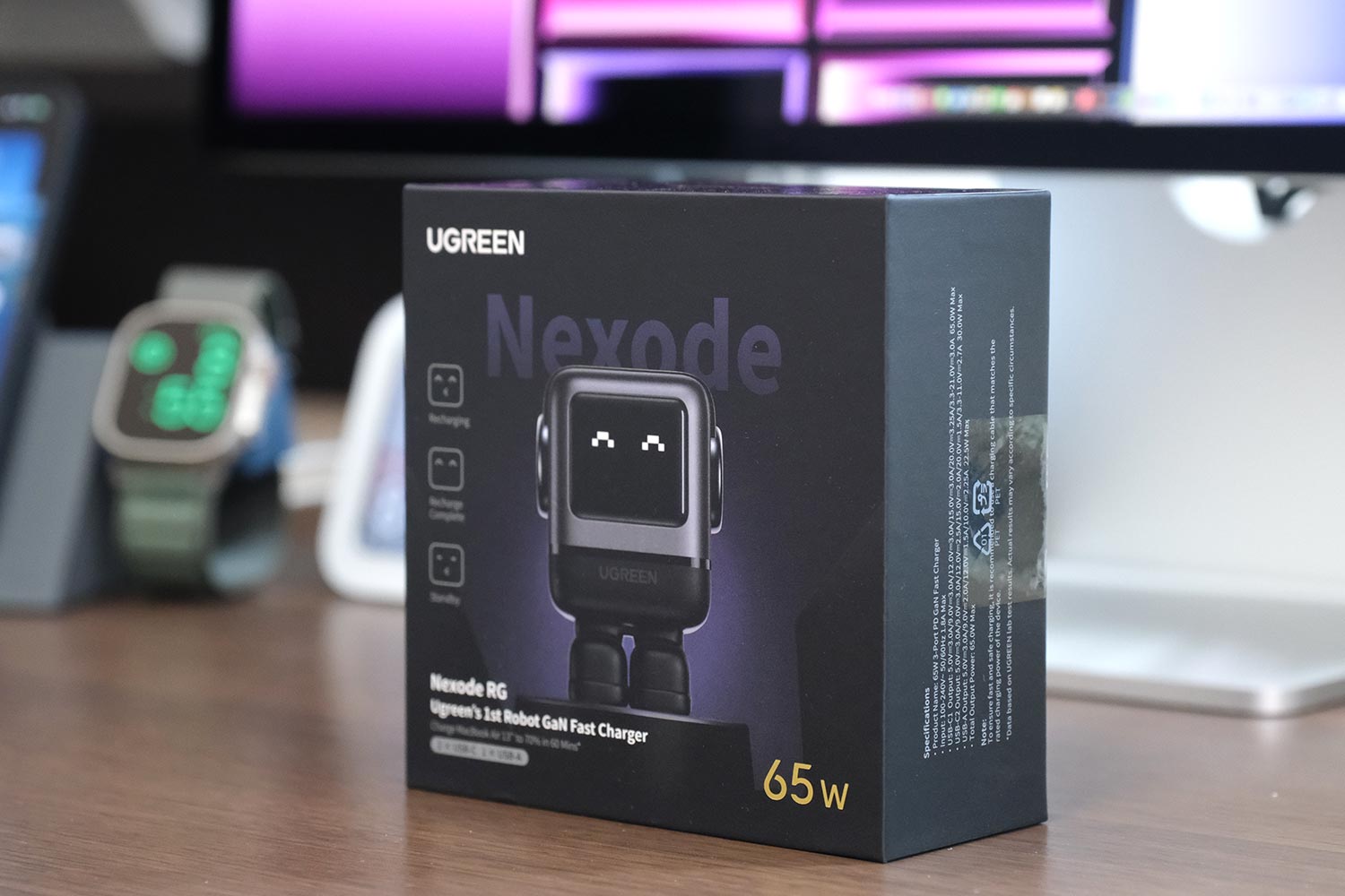 UGREEN Nexode RG 65W パッケージ