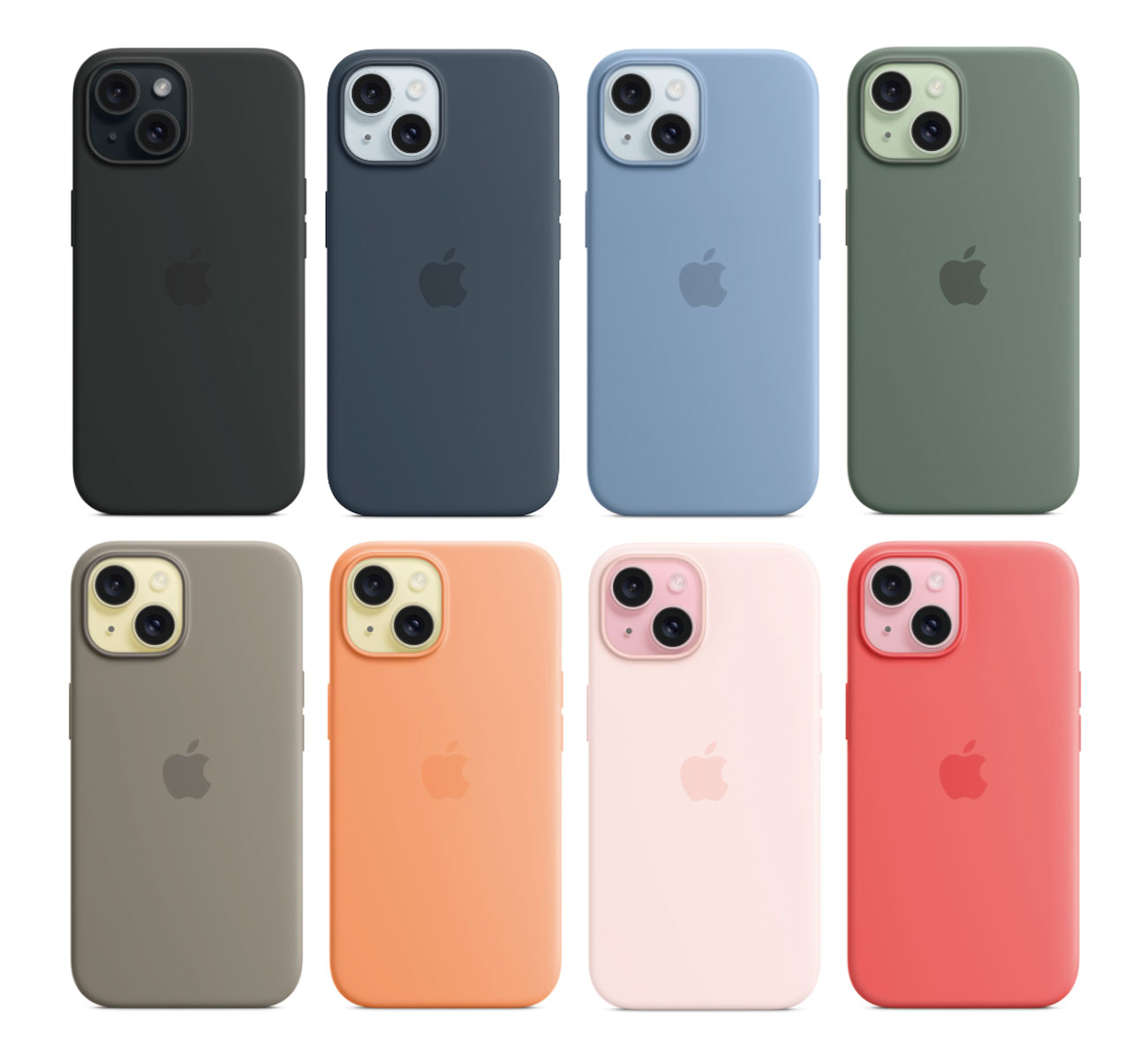 iPhone 15 シリコンケース