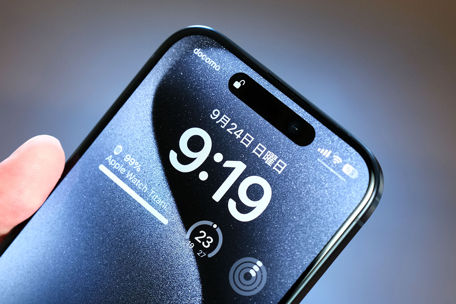 iPhone 15 Pro 生体認証 Face ID