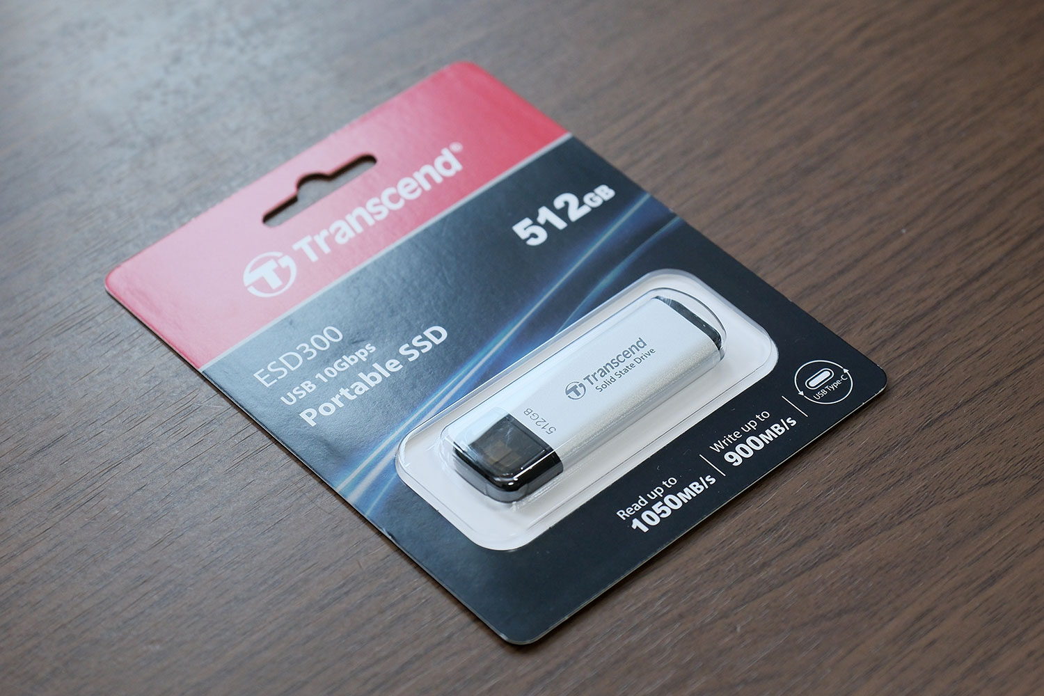 Transcend ESD300 SSD パッケージ