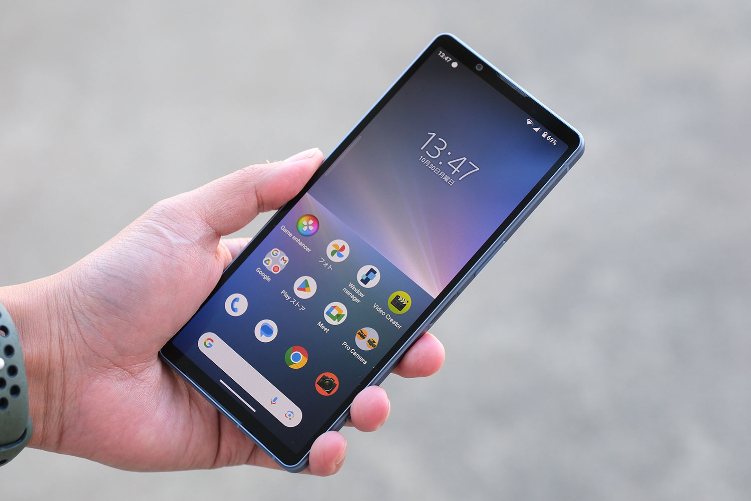 Xperia 5 V 正面デザイン