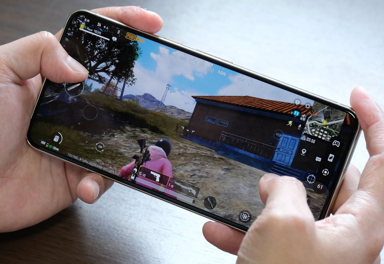 Pixel 8 ProでPUBGモバイルをプレイ