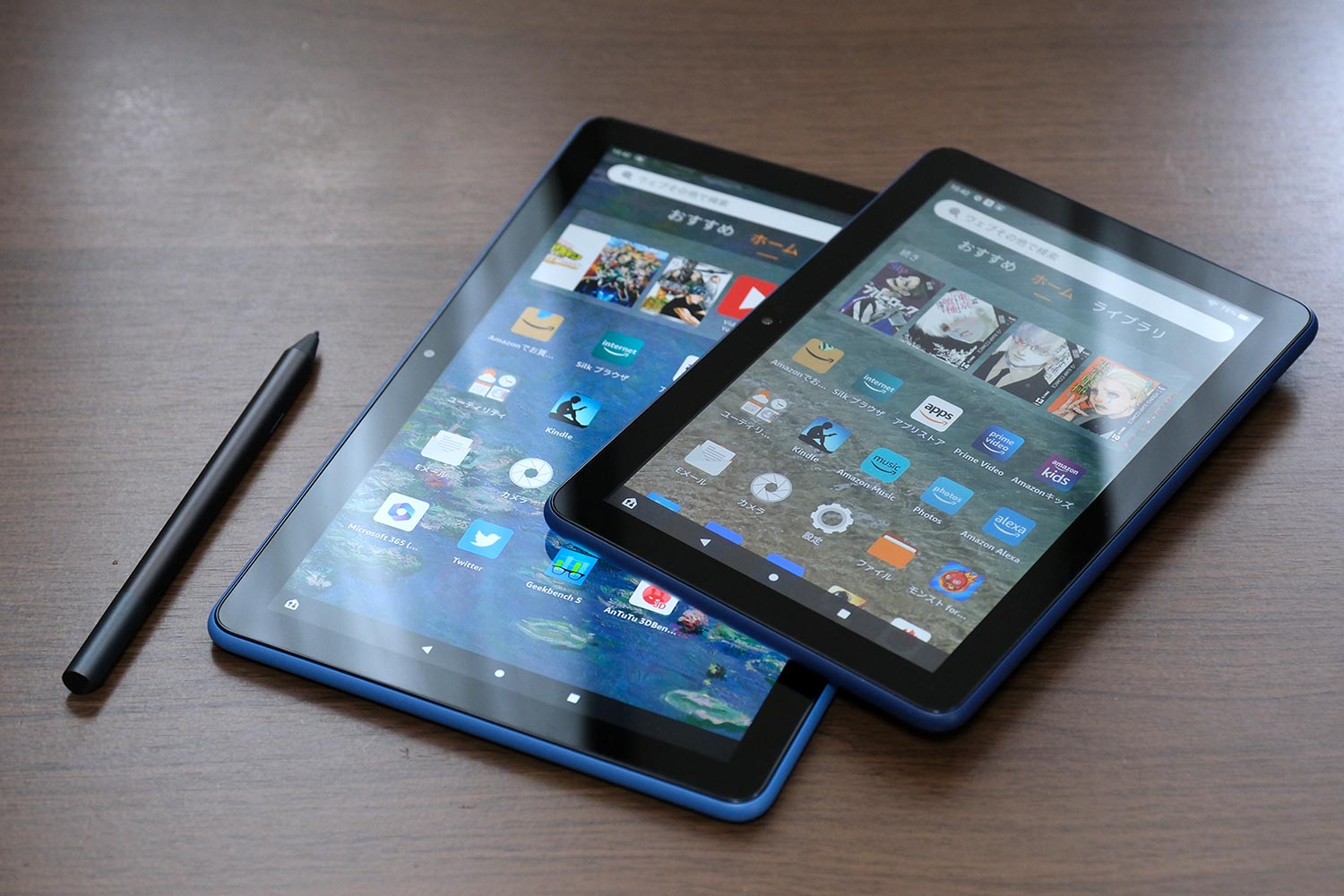 Fire HD 10とFire HD 8