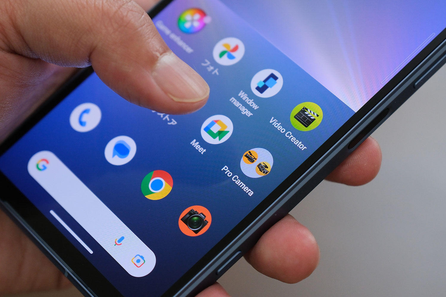 Xperia 5 V カメラアプリ群