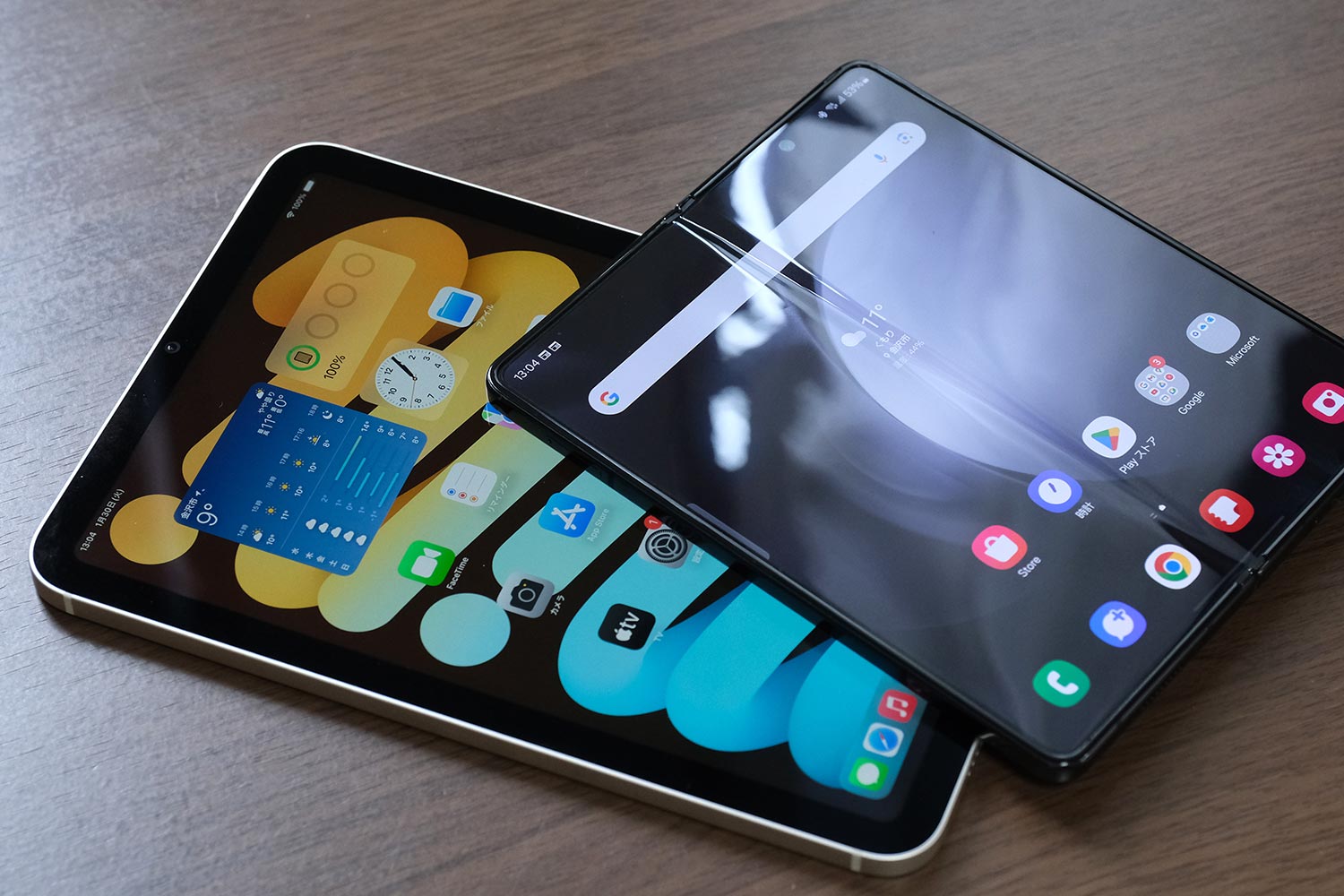 iPad mini 6とGalaxy Z Fold5