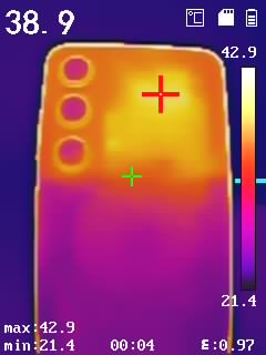 Galaxy S23 端末発熱