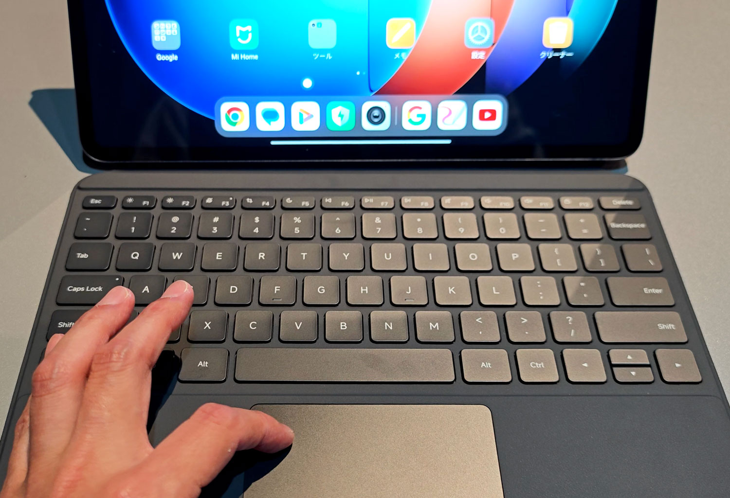 Xiaomi Pad 6S Pro 12.4 ジェスチャー