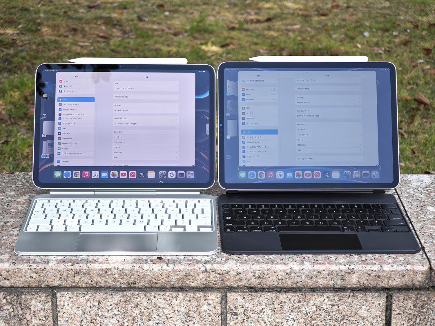 iPad Pro M4 ⇄ M2 Magic Keyboard