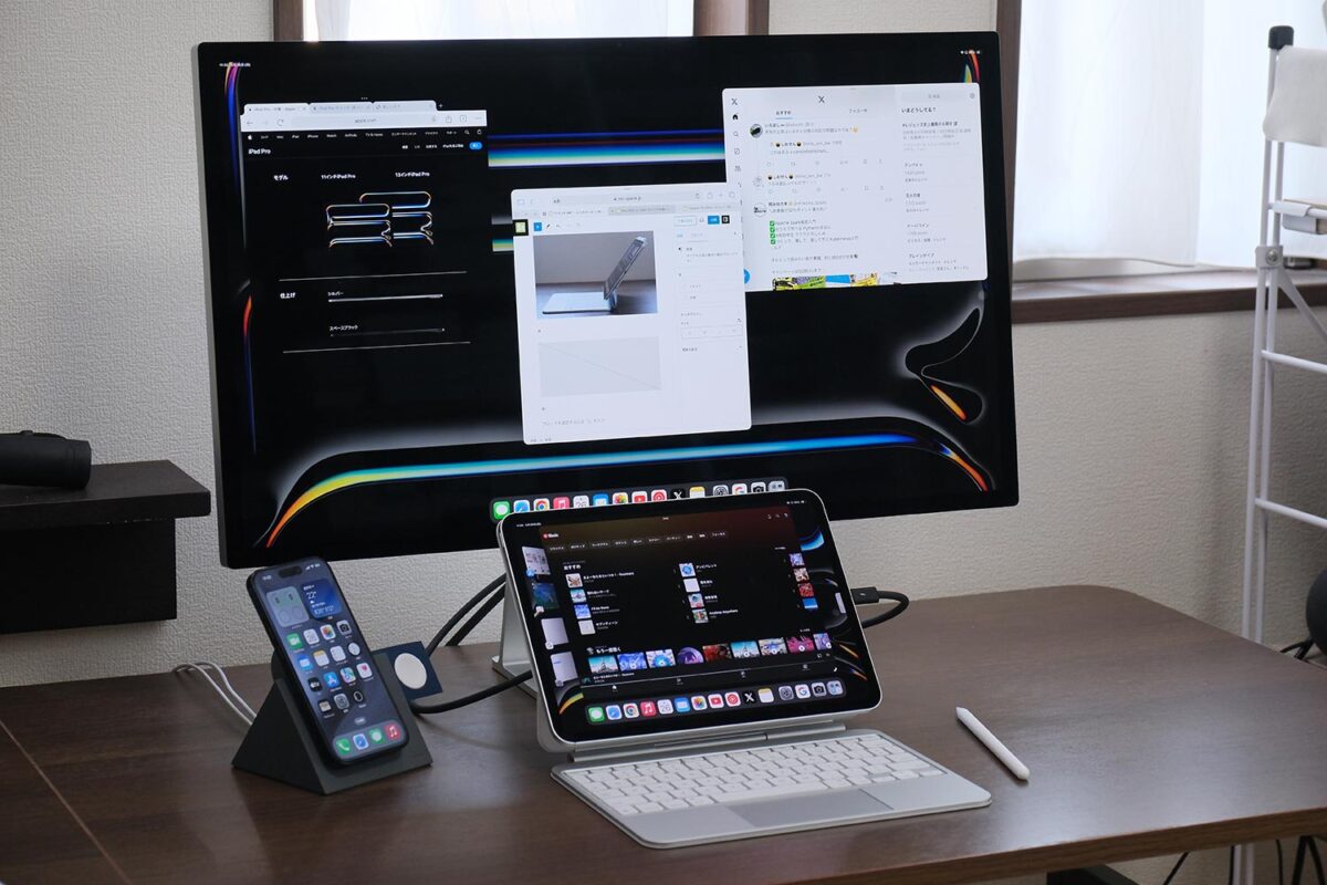 iPad Pro 11インチ（M4）外部モニター拡張モード