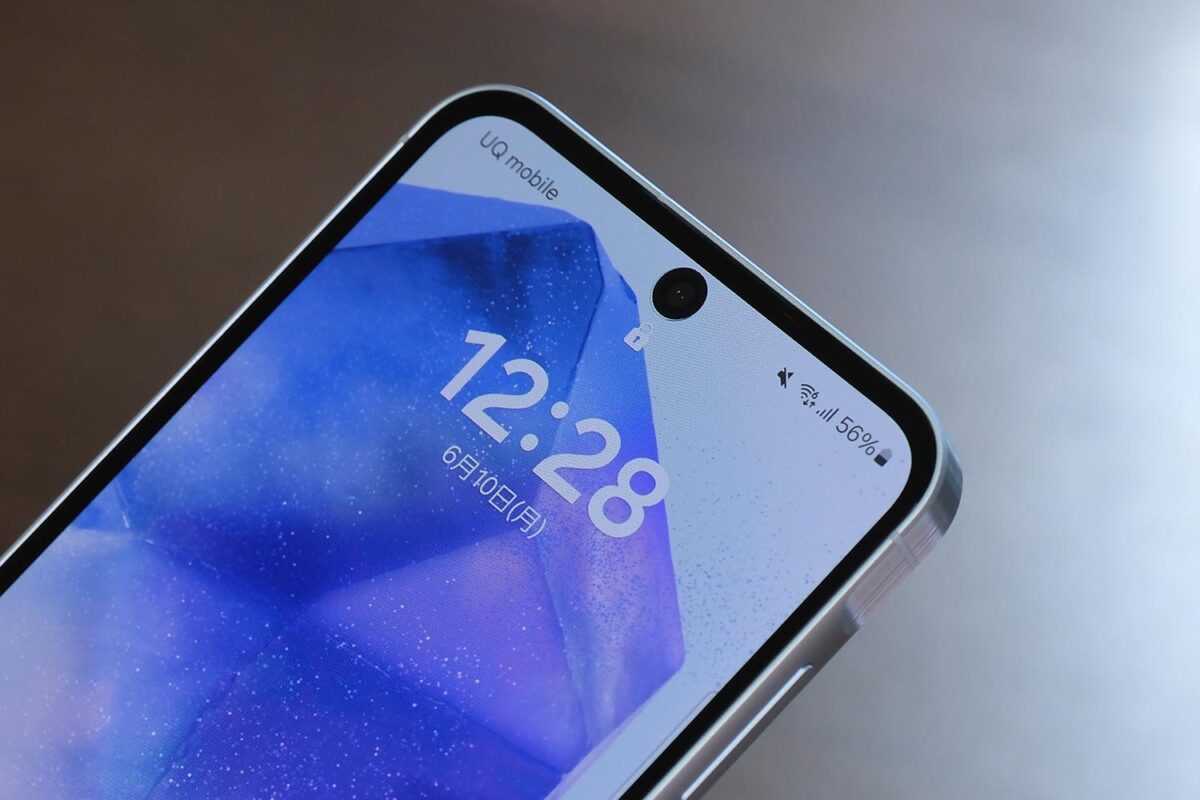 Galaxy A55 5G 顔認証