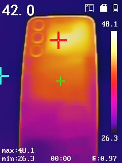 Galaxy A54 5G 端末発熱