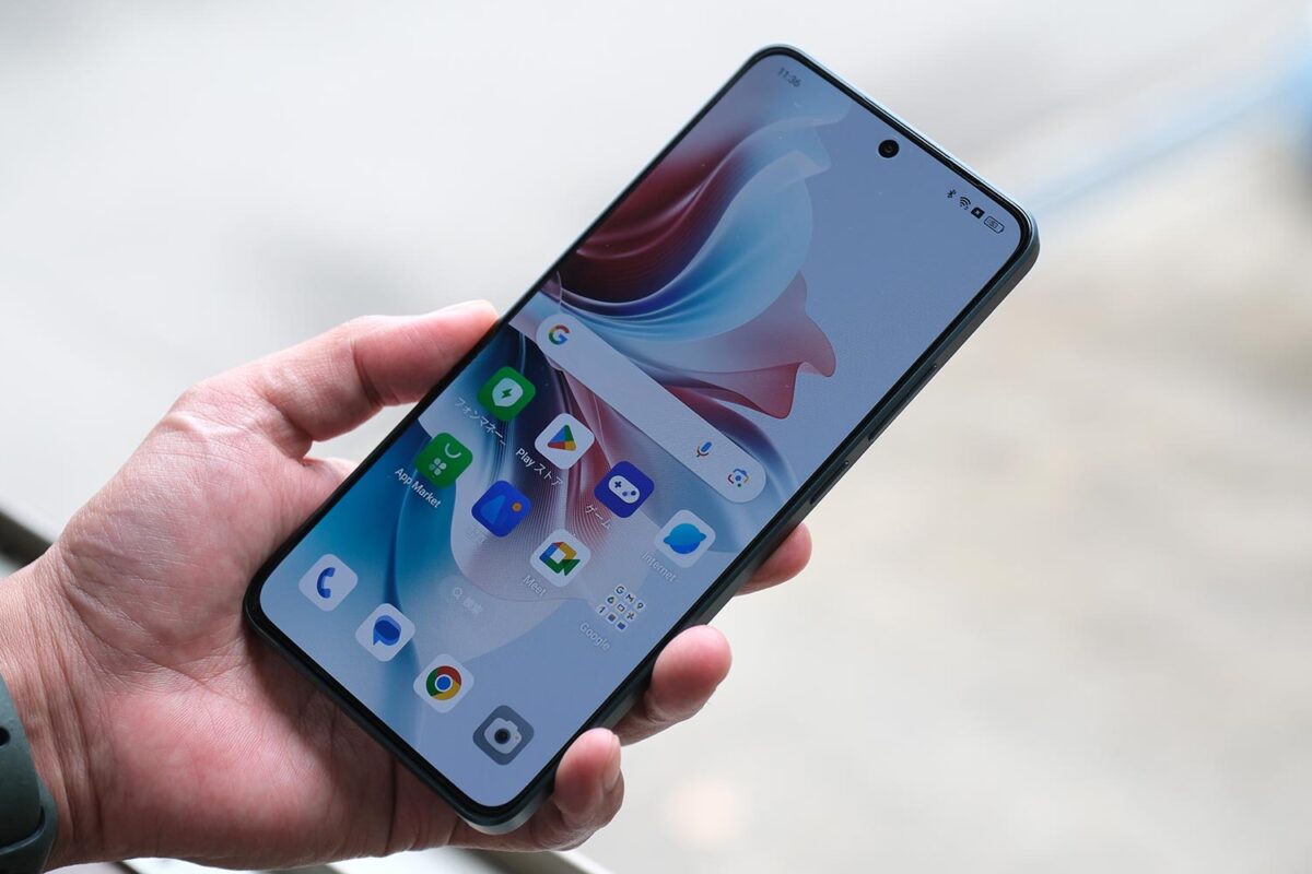 OPPO Reno11 A 正面デザイン