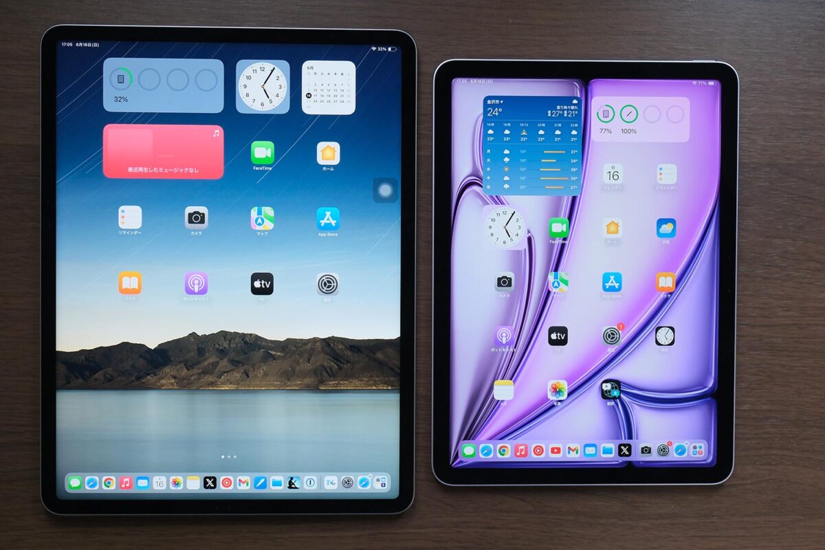iPad 12.9インチ vs iPad 10.9インチ