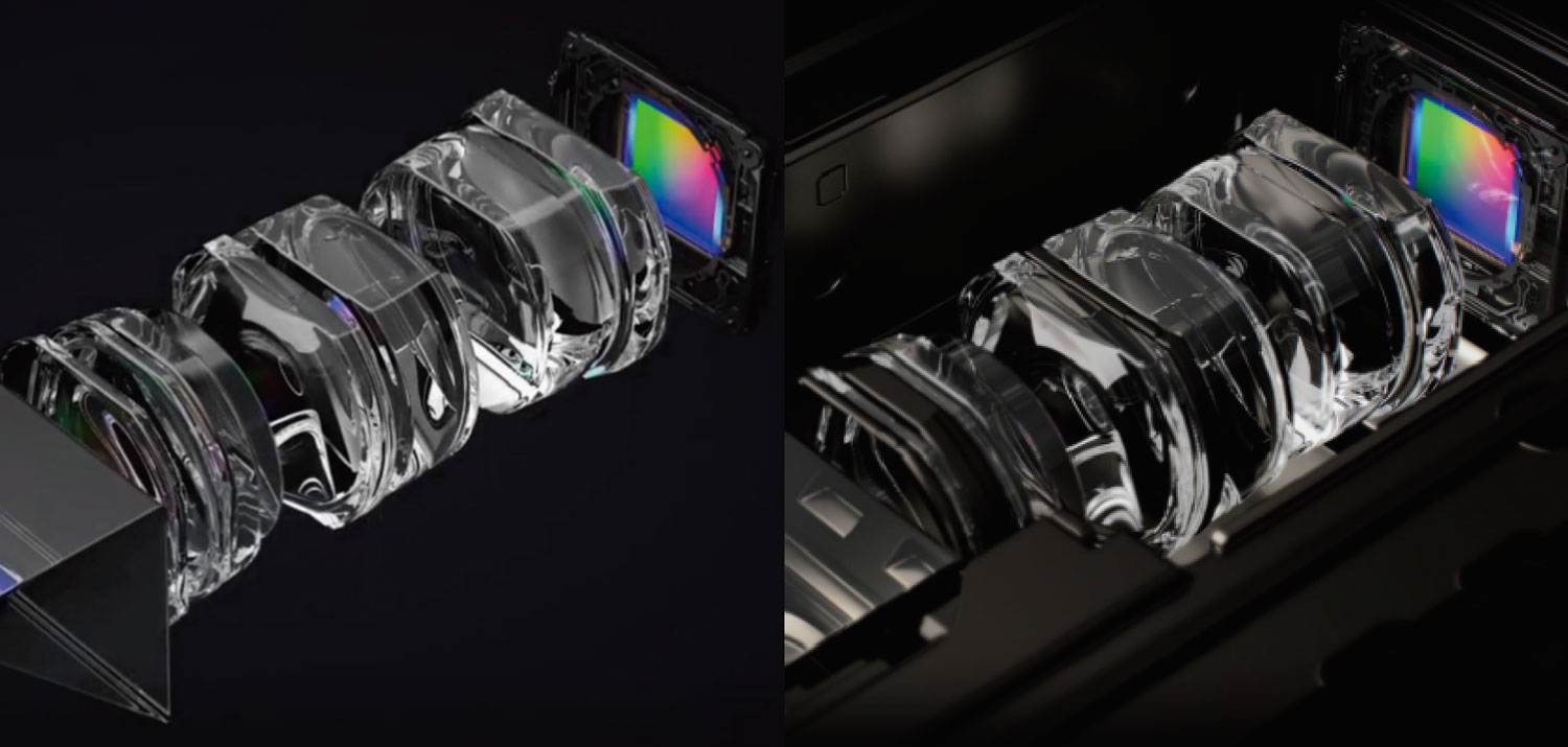 Xperia 1 VI vs 1 V 望遠カメラ構造